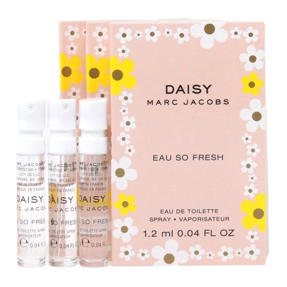 LOT OF 36!!! Marc Jacobs Daisy Eau So Fresh Sample/Travel Size